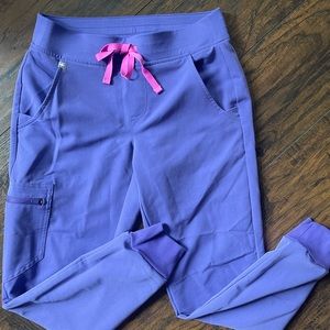 Figs purple scrubs (set)